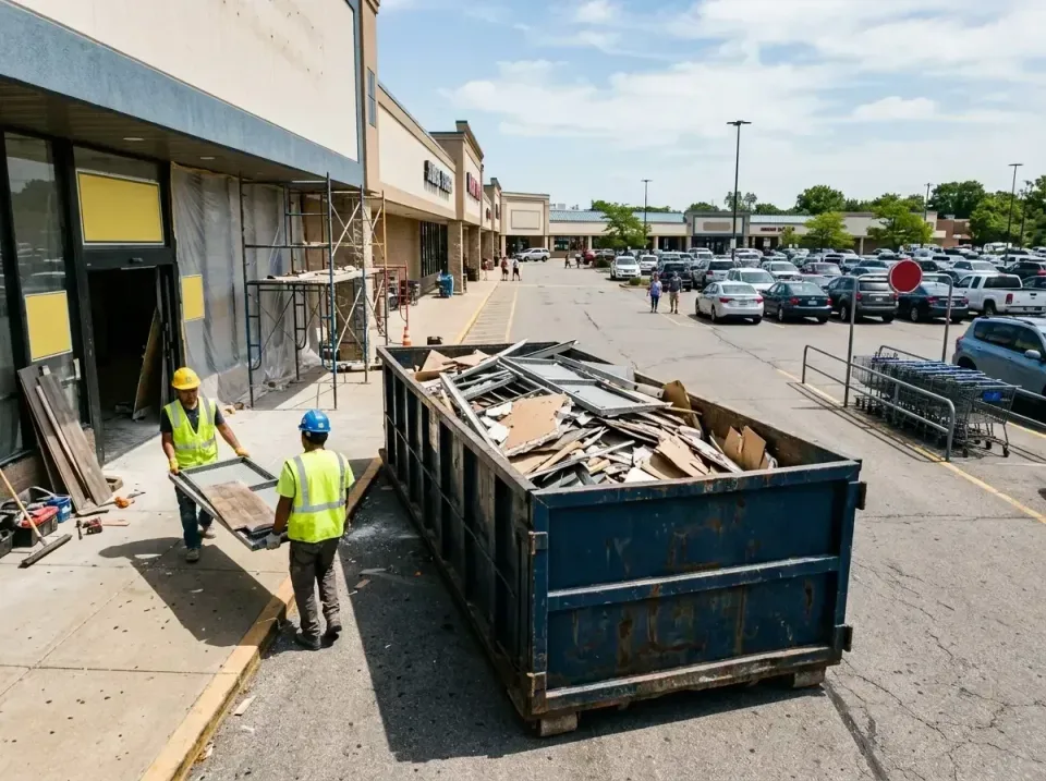 retail-store-renovation-debris-003 — frequently asked questions, Roll-off Dumpster Rentals in East Ridge, TN